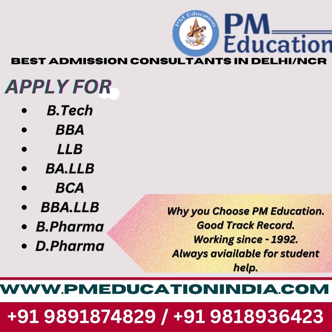 Best Admission Consultant In Delhi NCR